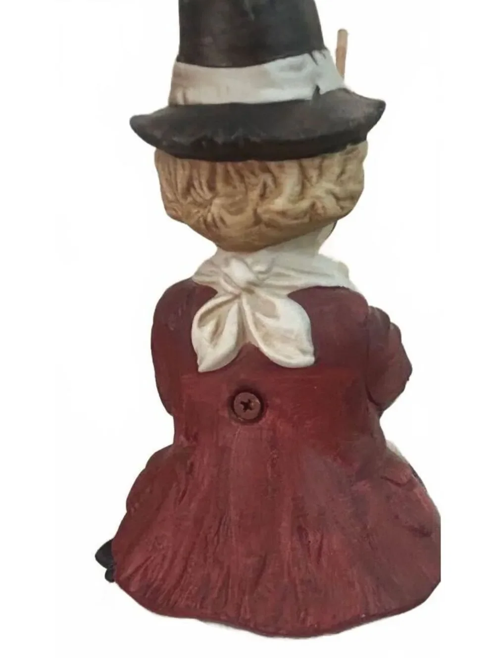 Willie Fisherman Figurine, Melody in Motion Vintage Collectible, Non-Working